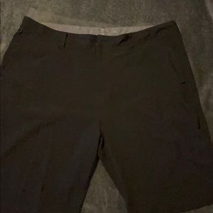 Quicksilver black cargo shorts